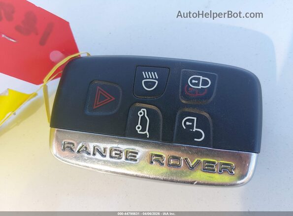 SALGS3EF9GA307946 2016 LAND ROVER RANGE ROVER Black Dashboard view