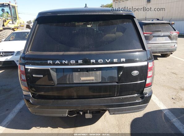 SALGS3EF9GA307946 2016 LAND ROVER RANGE ROVER Black 