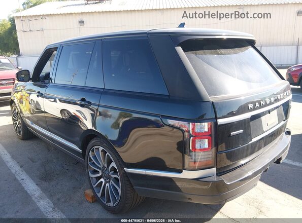 SALGS3EF9GA307946 2016 LAND ROVER RANGE ROVER Black 360 interior view