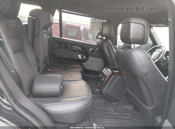 SALGS5RE5JA381871 2018 LAND ROVER RANGE ROVER Black VIN sticker view