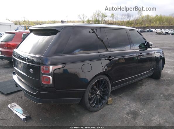 SALGS5RE5JA381871 2018 LAND ROVER RANGE ROVER Black Rear right