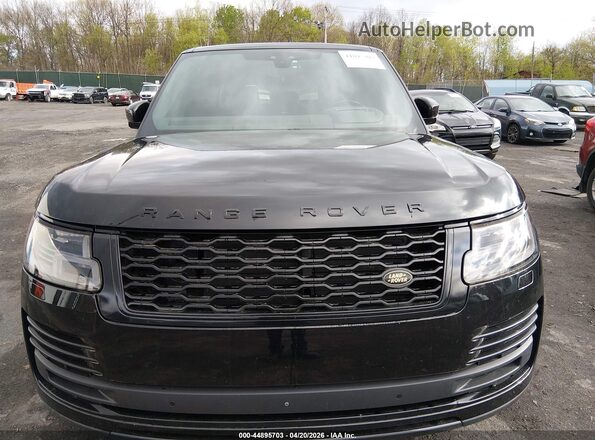 SALGS5RE5JA381871 2018 LAND ROVER RANGE ROVER Black Front view