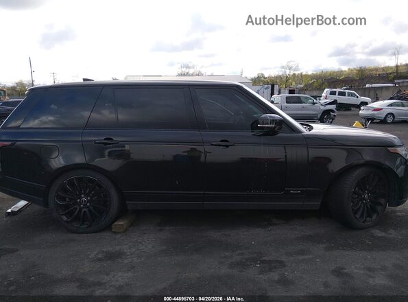SALGS5RE5JA381871 2018 LAND ROVER RANGE ROVER Black Rear interior view