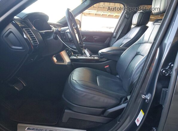 SALGS5SE0MA422390 2021 LAND ROVER RANGE Black Вид салону спереду