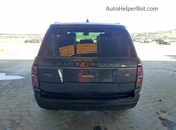SALGS5SE0MA422390 2021 LAND ROVER RANGE Black Вид ззаду
