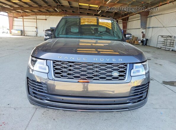 SALGS5SE0MA422390 2021 LAND ROVER RANGE Black Вид спереду