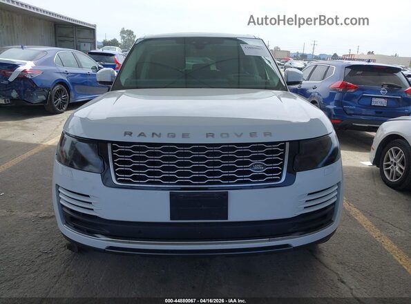 SALGS5SE4LA590743 2020 LAND ROVER RANGE ROVER White უკანა სალონის ხედი