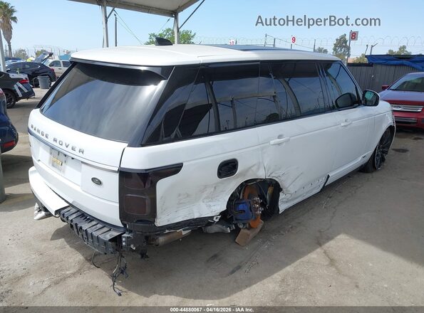 SALGS5SE4LA590743 2020 LAND ROVER RANGE ROVER White უკანა მარჯვენა