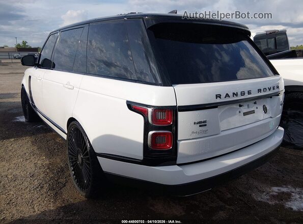 SALGS5SE9MA422243 2021 LAND ROVER RANGE ROVER White Tył lewy
