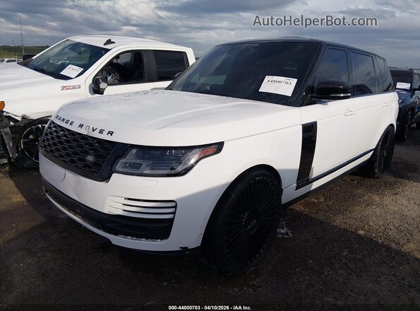 SALGS5SE9MA422243 2021 LAND ROVER RANGE ROVER White Przód lewy