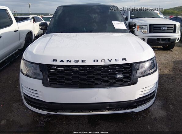 SALGS5SE9MA422243 2021 LAND ROVER RANGE ROVER White Widok zestawu wskaźników