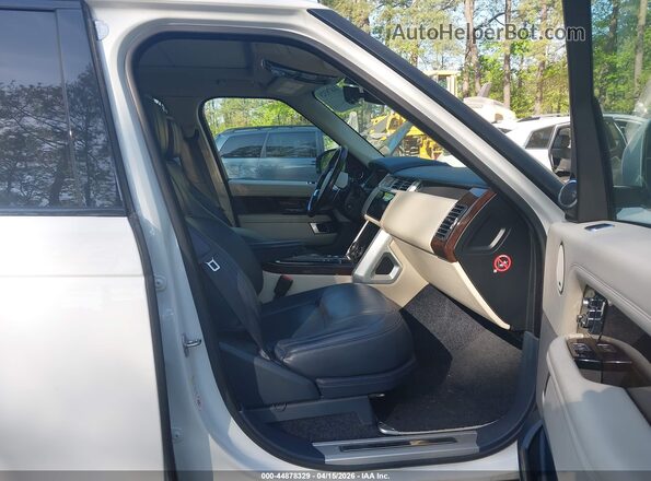 SALGV2RE6JA394652 2018 LAND ROVER RANGE ROVER Белый Вид салона спереди