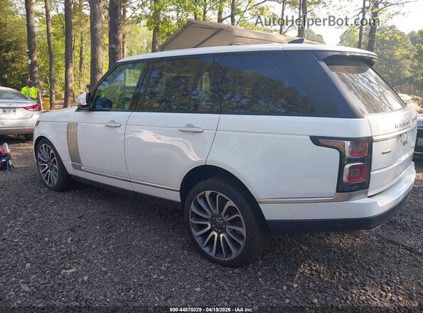 SALGV2RE6JA394652 2018 LAND ROVER RANGE ROVER Белый Задняя левая четверть
