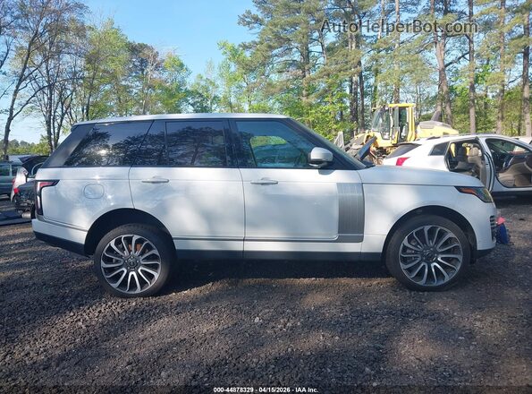 SALGV2RE6JA394652 2018 LAND ROVER RANGE ROVER Белый Вид задней части салона