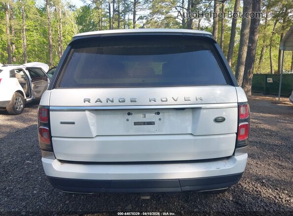 SALGV2RE6JA394652 2018 LAND ROVER RANGE ROVER Белый 
