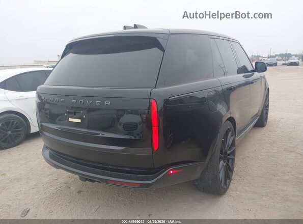 SALKP9E78PA010545 2023 LAND ROVER RANGE ROVER Black Задня права чверть