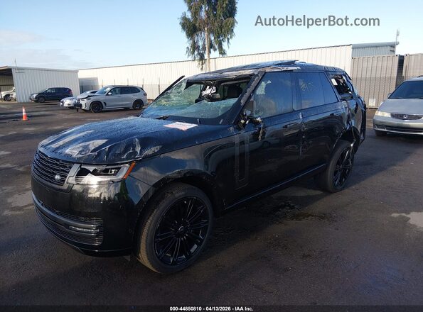 SALKP9FU7SA333935 2025 LAND ROVER RANGE ROVER Black წინა მარცხენა ხედი სამი მეოთხედიდან
