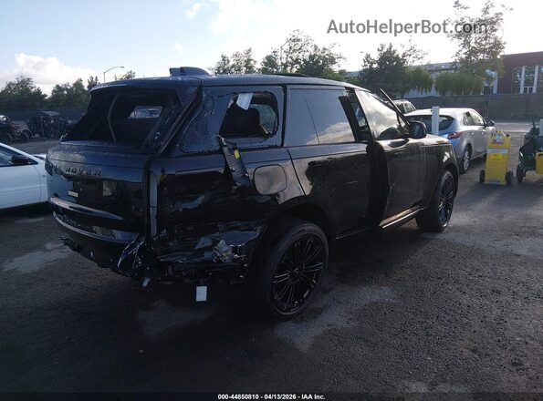 SALKP9FU7SA333935 2025 LAND ROVER RANGE ROVER Black უკანა მარჯვენა