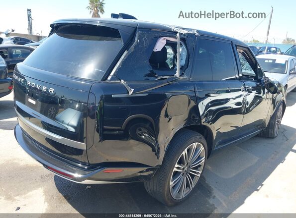 SALKP9FUXSA307829 2025 LAND ROVER RANGE ROVER Black Задня права чверть