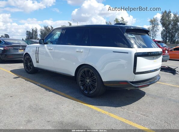 SALKPBE9XSA296769 2025 LAND ROVER RANGE ROVER White Հետևի ձախ