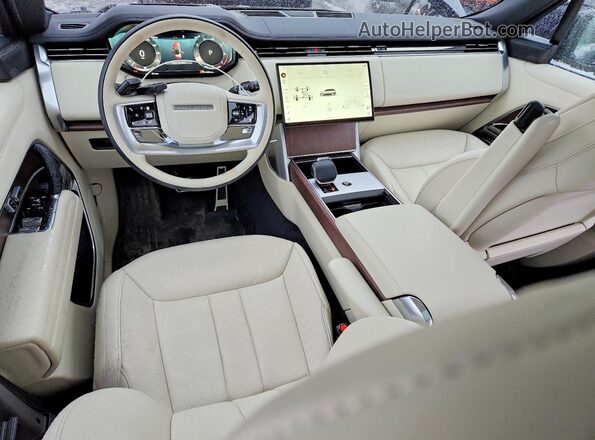 SALKPBFU0SA338479 2025 LAND ROVER RANGE Blue Առջևի վահանակի տեսք