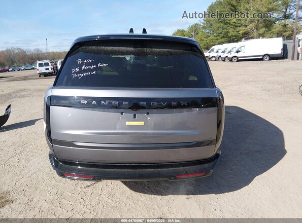 SALKPBFU3SA274244 2025 LAND ROVER RANGE ROVER Серый 