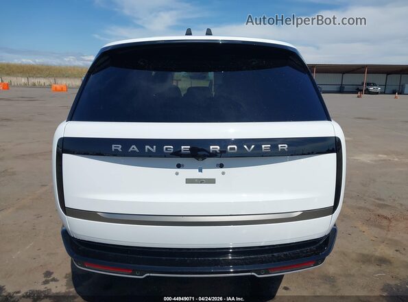 SALKPBFUXSA276511 2025 LAND ROVER RANGE ROVER White 