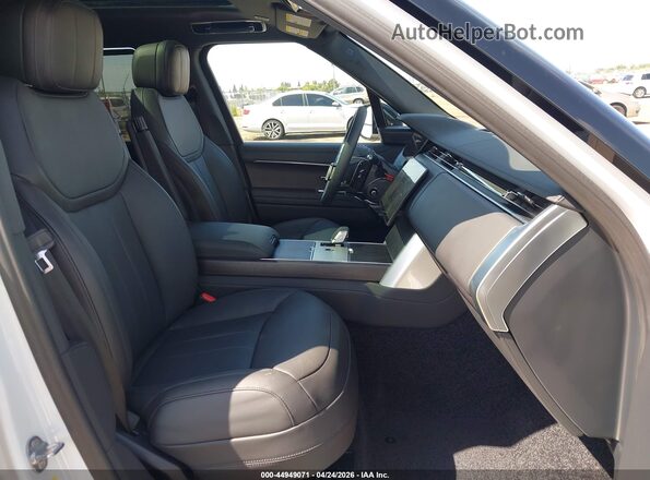 SALKPBFUXSA276511 2025 LAND ROVER RANGE ROVER White Widok wnętrza z przodu