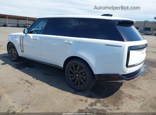 SALKPBFUXSA276511 2025 LAND ROVER RANGE ROVER White Tył lewy