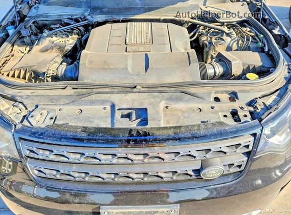 SALRG2RV9KA094897 2019 LAND ROVER DISCOVERY Black Вид задньої частини салону