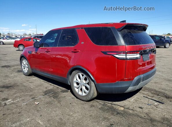 SALRGBBV8HA046875 2017 LAND ROVER DISCOVERY Red Rear left