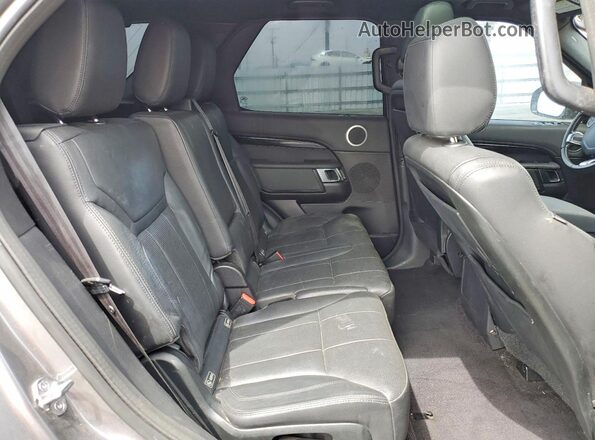 SALRGBBVXHA047137 2017 LAND ROVER DISCOVERY Gray Vista interior trasera
