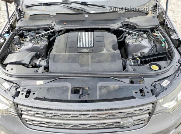 SALRGBBVXHA047137 2017 LAND ROVER DISCOVERY Gray Vista del compartimento del motor