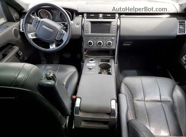 SALRGBBVXHA047137 2017 LAND ROVER DISCOVERY Gray Vista del salpicadero