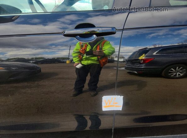 SALRR2RVXKA096314 2019 LAND ROVER DISCOVERY Black VIN კოდის სტიკერის ხედი