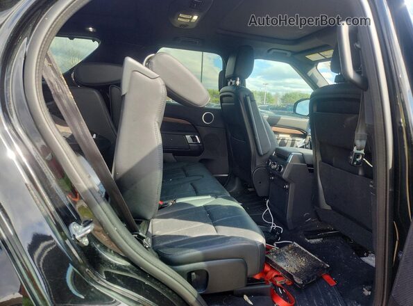 SALRR2RVXKA096314 2019 LAND ROVER DISCOVERY Black უკანა სალონის ხედი