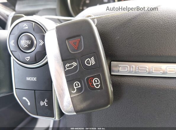 SALRRBBV1HA045240 2017 LAND ROVER DISCOVERY White წინა პანელის ხედი