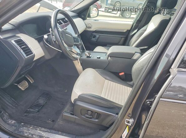 SALRT2EX1N2464399 2022 LAND ROVER DISCOVERY Black Widok wnętrza z przodu