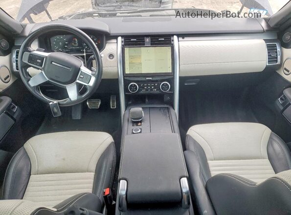 SALRT2EX1N2464399 2022 LAND ROVER DISCOVERY Black Widok deski rozdzielczej