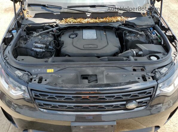 SALRT2RK1JA075518 2018 LAND ROVER DISCOVERY Black Engine compartment view