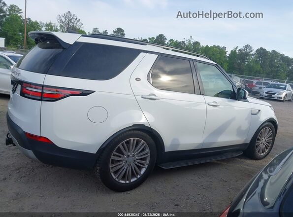 SALRT2RK7JA048310 2018 LAND ROVER DISCOVERY White Widok wnętrza z tyłu