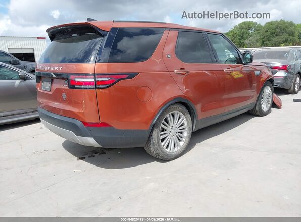 SALRT2RV0JA050331 2018 LAND ROVER DISCOVERY Orange უკანა მარჯვენა