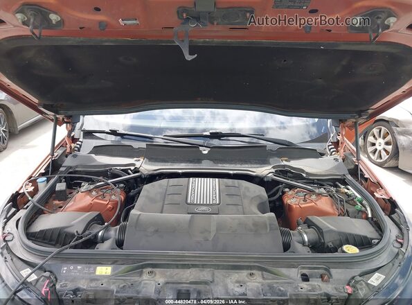 SALRT2RV0JA050331 2018 LAND ROVER DISCOVERY Orange უკანა ხედი