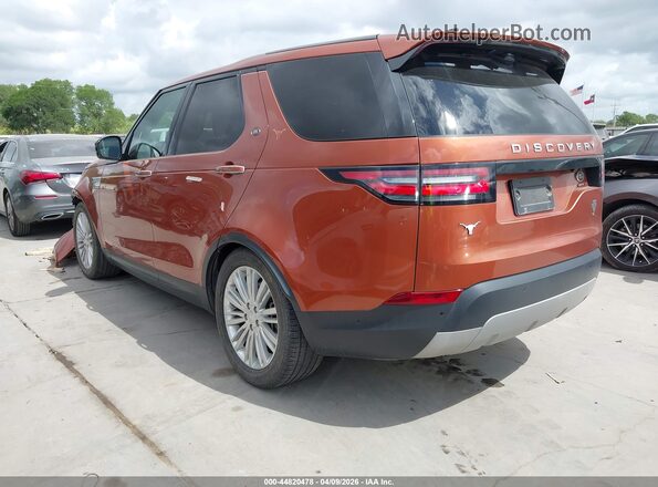 SALRT2RV0JA050331 2018 LAND ROVER DISCOVERY Orange უკანა მარცხენა