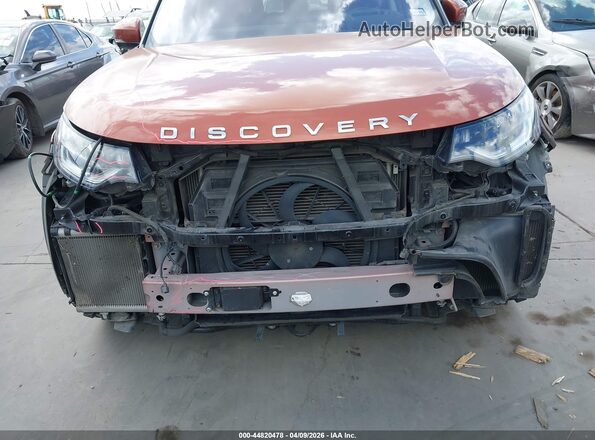 SALRT2RV0JA050331 2018 LAND ROVER DISCOVERY Orange წინა ხედი