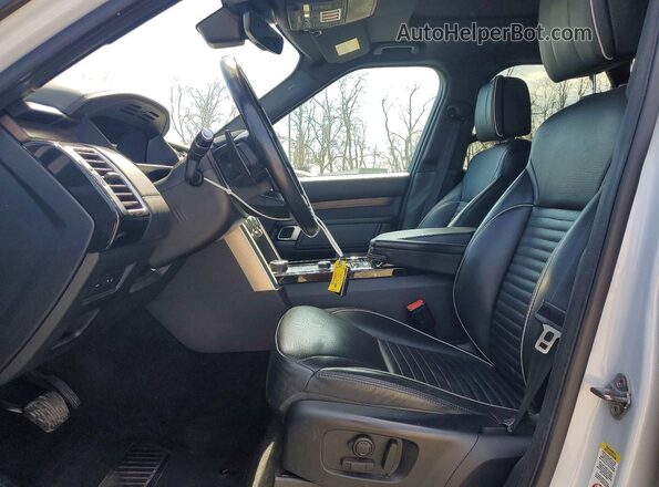 SALRT2RV3KA095202 2019 LAND ROVER DISCOVERY White წინა სალონის ხედი
