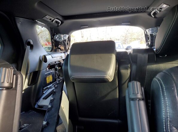 SALRT4EU4N2460414 2022 LAND ROVER DISCOVERY Black Вид задніх сидінь