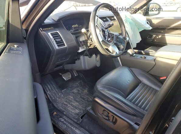 SALRT4EU4N2460414 2022 LAND ROVER DISCOVERY Black Вид панелі приладів