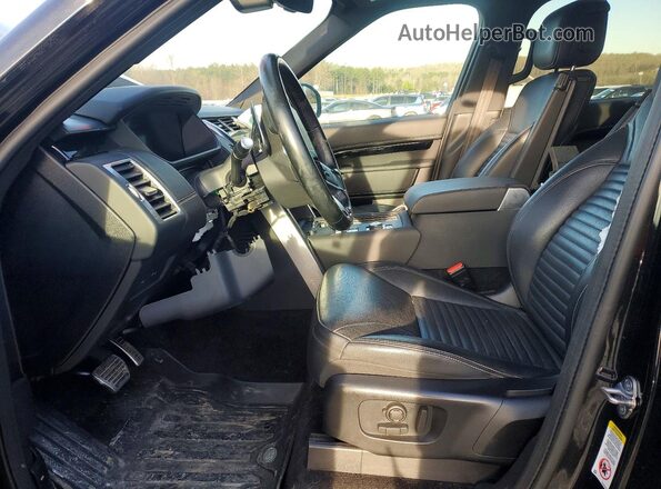 SALRT4EU4N2460414 2022 LAND ROVER DISCOVERY Black Вид салону спереду