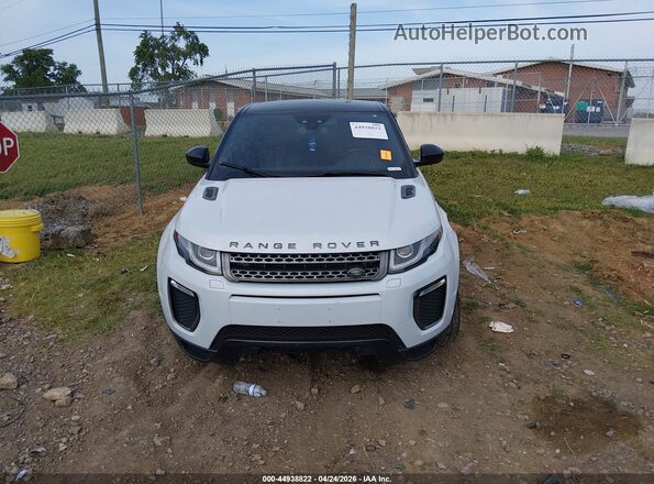 SALVC2RX9JH312449 2018 LAND ROVER RANGE ROVER EVOQUE White Vista del cuadro de instrumentos